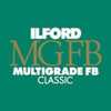 Papier photo labo N&B Ilford Papier Multigrade FB Classic - Surface matte - 20.3 x 25.4 cm - 25 feuilles (MGFB.5K)