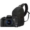 photo Canon EOS 750D + 18-200mm IS + SDHC 16 Go + sac Sling