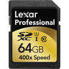 photo Lexar SDXC 64 Go Professional 400x (Class 10 - 60MB/s)
