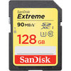 photo SanDisk Carte mémoire SDXC 128Go Extreme - 90MB/s