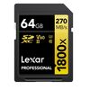 photo Lexar SDXC 64 Go Professional UHS-II 1800x (270Mb/s)