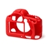 Coque silicone pour Canon 5D Mark IV - Rouge