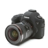 Coque silicone pour Canon 6D - Noir