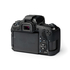 Coque silicone pour Canon 77D - Noir