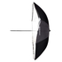 2 Parapluies Shallow Argent 105 cm + Shallow Blanc / Translucide - ELI26362