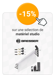 -15% sur une sélection de materiel studio de la marque Bresser