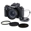 photo Canon PowerShot G1 X Mark III + Kit paresoleil avec 3 filtres (UV,POL,ND)