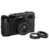 Appareil photo compact / bridge numérique Fujifilm X100V Noir + JJC Weather Resistant Kit F-WX100V
