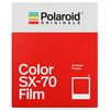 Film pellicule Polaroid SX-70 Color Film couleur avec cadre blanc (8 poses)