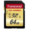 Cartes mémoires Transcend SDXC 64 Go Ultimate UHS-I 633x (95 Mb/s)