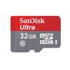 photo SanDisk MicroSDHC 32 Go Ultra UHS-I (80 Mb/s) - avec adaptateur 