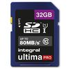 photo Integral SDHC 32 Go Ultima Pro UHS-I 533x (80 Mb/s)