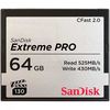Cartes mémoires SanDisk CFast 2.0 64 Go Extreme Pro 3500x (525 Mb/s)