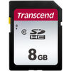 Cartes mémoires Transcend SDHC 8 Go 300S 633x (95 Mb/s)