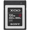 Cartes mémoires Sony XQD 120 Go Serie G 2933x (440 Mb/s)