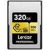 Cartes mémoires Lexar Professional CFexpress 320 Go Type A Gold