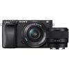 Appareil photo Hybride à objectifs interchangeables Sony Alpha 6400 + 16-50mm + 50mm F1.8