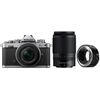 Appareil photo Hybride à objectifs interchangeables Nikon Z fc + 16-50mm + 50-250mm + bague FTZ II