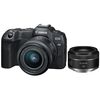 Appareil photo Hybride à objectifs interchangeables Canon EOS R8 + 24-50mm + 50mm F1.8