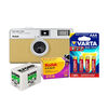 photo Kodak Kit Ektar H35 - Sage + 1 film N&B + 1 film couleur + 4 piles