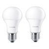 photo Philips 2 ampoules LED - E27 - 60W - 2700 K