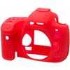 photo Easycover Coque silicone pour Canon 5D Mark III / 5DS / 5DS R - Rouge