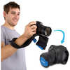 photo Miggo Grip & Wrap pour appareil photo reflex - Noir/Bleu (GW-SLRBB70)
