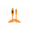 Accessoires Torches LED Tether Tools Câble USB 2.0 Vers Mini-B 5-PIN 4.6m - Orange