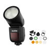 photo Godox Kit Flash V1-C + pack accesoires pour Canon