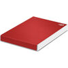 photo Seagate Disque dur One Touch portable 2TB rouge USB 3.0