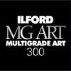 Papier photo labo N&B Ilford Papier Multigrade Art 300 - Surface mate  - 122 cm x 20 m - EI 1 rouleau (MG ART 300)